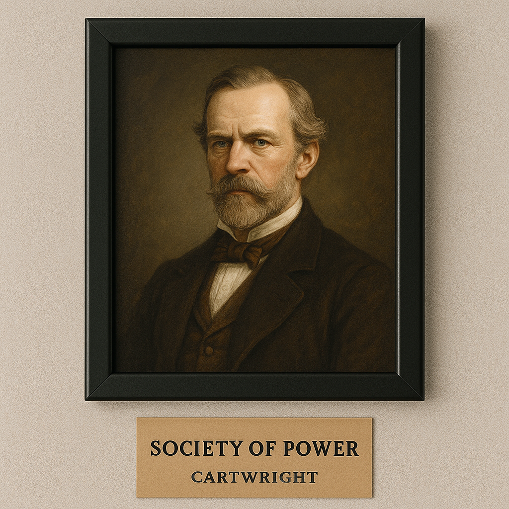 Portraits of Power Cartwright artwork