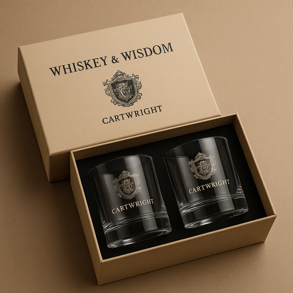 Whiskey and Wisdom gift set